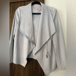 Light blue woman’s jacket. Super soft